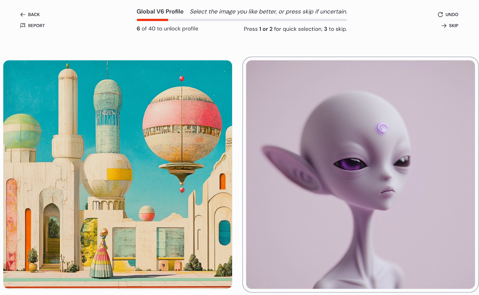 Fine tuning image style with Midjourney